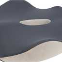 Office Chair Cushion,car seat Cushion, Ergonomic Memory Foam Seat Cushion, Supportive Comfort for Long Drives and Office Use, Airplane Seat Cushion for Long Flight