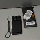 for iPhone 17 Pro Case Wallet, Card Holder (4-5 Cards), Slide Camera Cover, Military Drop Protection, Rugged Heavy Duty Men Women Protective Phone Case for iPhone 17 Pro 6.3" 2025, Black