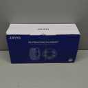 JAYO PLA 3D Printer Filament Bundle 4.4KG, PLA Filament 1.75mm Bulk, Dimensional Accuracy +/- 0.02mm, 4 Pack 1.1kg Spool (Black,White,Gray,Pri-Cyan)