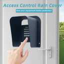 Doorbell Rain Cover Large Metal Access Control Cover Protector Camera Video Doorbell Cold Rolled Steel Shell Outdoor Keypad Shield