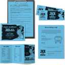 Astrobrights Color Paper, 24 lb Bond Weight, 11 x 17, Lunar Blue, 500/Ream