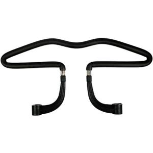 PRETYZOOM Car Seat Hanger Hook for Headrest Auto Vehicle Clothes Holder Coat Jacket Suit Organizer Easy Mount Wrinkle-Free 16.92In Black