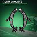 AUQDD 2Pc Suspension Front Lower Control Arm and Ball Joint Assembly Fit for 2017-2021 2022-2025 Mazda CX-5 (OE # 520-051 520-052 K623703 K623704 KB7W34350 KB7W34300 KB7W34350G KB7W34300A)