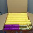 [12 Golden Eggs] 500 PCS 2.4" Fillable Plastic Easter Eggs Empty Easter Eggs Colorful Plastic Eggs Bulks for Kids Teens Boys Girls Easter Basket Stuffers Hunt Easter Party Favor