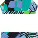 Kanu Surf Girls' Aria Beach Sport UPF 50 Mini Tankini Two Piece Swimsuit (10, Aria Purple)