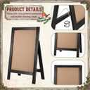 AceOrbit 13 Pcs Interchangeable Seasonal Welcome Sign for Front Porch Decor, 23.74 x 15.04 x 13.78 inches