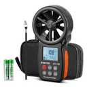 BTMETER BT-100 Handheld Anemometer, Digital Wind Speed CFM Meter Gauge Air Flow Velocity Tester for HVAC Shooting Drone, Wind Chill, 14-113 Wind Temperature
