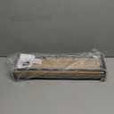 Meangood Floating Shelves Wall Mounted Set of 2, Rustic Wood Wall Storage Shelves for Bedroom,Living Room,Bathroom, Kitchen Torched Wood (Carbonized Black)