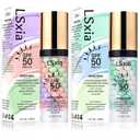 3-in-1 Primer for Face Before MakeupSPF 50 SunscreenColor Corrector Makeup BaseMulti-Task Moisturizing, Oil Control & Tone-Perfecting for Radiant Skin One Step (#01+#02)