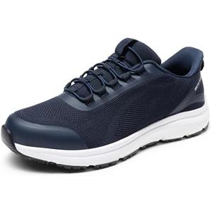 Bruno Marc Men's Hands Free Non Slip Work Shoes, Water Resistance Restaurant Slip on Food Service Sneakers Size 8.5 Bruno Marc Men's Hands Free Non Slip Work Shoes, Water Resistance Restaurant Slip on Food Service Sneakers Size 8.5