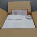 5 Drawers Narrow Slim Plastic Storage Cabinet,Storage Drawer with 4 Wheels,5 Tier Drawers Dresser,White