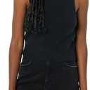 Amazon Essentials Women's Boucle Sweater Tank Top (Previously Daily Ritual), Black, Small