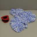 Mop Heads Replacements for Ocedar, 3 Pack Mop Replace Head for Ocedar RinseClean 2-Tank System, Spin Mop Replacement Head with 2 Scrubber Mop Head, Microfiber Mop Refills Deep Cleaning