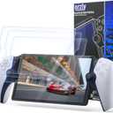 Orzly Glass Screen Protector for Playstation Portal Remote Player Handheld Accessories (Pack of 4) - Tempered Glass Life time Edition