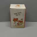 MAXBECK Dog Companion for Heavy Chewers- Indestructible Robust Bear Dog Toy, Resistant Squeaky Dog Toys for Heavy Chewers, Unbreakable Stuffed Plush Dog Toys for Aggressive Chewers (E-Navy/Purple)