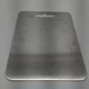 New Titanium Cutting Board - 100% Pure Titanium, Double-sided Food-grade Cutting Board For Cutting Meats, Fruits And Vegetables. (14x10 in)