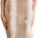 2 Yards 30g Fluffy Marabou Feather Boa for DIY Craft Sewing Trim Home Wedding Party Decoration-White