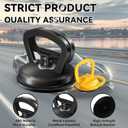 Car Dent Puller, 3-Pack Car Handheld Puller,Upgraded Model Car Dent Puller Kit,Strong Car Dent Remover.Repair kit for car Bodies, Glass,Ceiling and Moving Objects(Black+Yellow). (EXP 05/13/27)