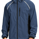 Bikewa Men's Cycling Rain Jackets Waterproof Running Bike Windbreaker Lightweight Packable Hooded Jacket, Small