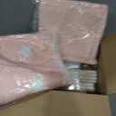 Kids Play Tent with Mat, Large Playhouse Tent Indoor Toddler Girl Tent with Pompoms Door Curtains, Princess Tents Children Play House for Girls Birthday Toy House Gift, Play Cottage (Pink)