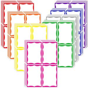 6 x 4 inch Large Moving Labels for Boxes, Packing Labels Stickers for Moving Color Coded Blank Labels Stickers, 160pcs Moving Stickers for Home Organization Projects, Kitchen, Storage Bins(8 Color)