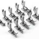 Blooy - SP-18 Right/Left Edge Guide Presser Foot for Industrial Single Needle Lockstitch Sewing Machine Parts (20 PCS)