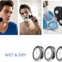 3PCS HQ56 Replacement Shaver Heads for HQ3 HQ4 HQ55 HQ56 HQ6,Replacement Shaver Head Compatible with Philips Norelco HQ300 HQ442 HQ916 HS190 HQ6990 Electric Shavers etc.
