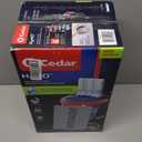 O-Cedar H2prO Flat Mop System | Quick Cleaning Tool | Clean with Water | Machine Washable Reusable Microfiber Mop Pad | Safe on Wood Floors, Vinyl, Tile, Baseboards, Walls