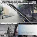 ATTKE OEM Quality Front Windscreen Wiper Blades for Dodge Durango 2004-2009/Honda CR-Z 2011-2016 (26+21 Front Windshield Wiper Blade Set)