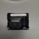 RFUNGUANGO for AirPods 4th Generation Case, Compatible with AirPods 4th Generation Case (2024), Locking Function, Military-Grade Drop Protection, with Cleaning Kit-Black