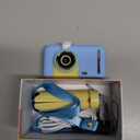 Camera for Kids, Toddler Volging Cameras Age 3-8 Christmas Birthday Gifts for Boys and Girls 3-12 Year Old Boys Digital Camcorder for Video Portable Kids Selfie Camera with 32GB SD Card Blue