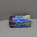 LJLNION Christmas Net Lights, 360 LED 12ft x 5ft Connectable Mesh Fairy String Lights, 8 Lighting Modes, Low Voltage Safe Adaptor for Xmas Trees Bushes Wedding Outdoor Holiday Garden Decorations, Red