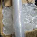 Turbo Bee 2000 Pack 12oz Plastic Cups,Clear Drinking CupsDisposable Party Cups Bulk,Hot and Cold Drink Container for Water, Juice, Soda,Coffee