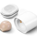 SQRMINI 
Invisible Earbuds Mini Single Earbuds Tiny Discreet Hidden Earphones for Work, Small Ear Canals in-Ear Wireless with Charging Case for Work