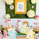 LaVenty 12 PCS Floral Tea Party Favor Boxes Bags Treat Bags Lets Partea Party Supplies Lets Partea Party Favor Boxes Tea Party Supplies