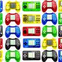 25 Pcs Video Game Party Favors, Mini Video Games Keychain, Gamer Birthday Party Decorations, Gamer Party Favors for Kids 8-12, Classroom Prizes, Goodies Bags Stuffer, Backpack