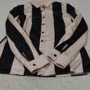 Zeagoo Women Button Down Shirts Business Casual Tops Long Sleeve Blouses for Women Dressy Casual Printed Work Tops S