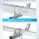 JY PERFORMANCE 24 IN/57 in Boat Trailer Guides Bunk Carpeted, Adjustable Boat Guide-on Hot Dip Galvanized Finish for Ski Boat, Fishing Boat, Sailboat, Kayak, Canoe