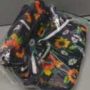 VLM Lunch Box for Women, Insulated Lunch Bag Women with Adjustable Shoulder Strap, Cute Lunch Tote Bag for Work,Picnic,Camping (Medium, Floral 7)