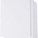 Paper Junkie 6 Pack White Blank Hardcover Books for Kids to Write Stories - Unlined Scrapbook and Journal - 18 Sheets, 36 Pages Each 7x10 inch Blank Books for Kids to Write Stories