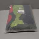 Cute Believe Christmas Bathroom Rugs Bath Mat Non Slip Washable, Green Grinch Reindeer Fun Xmas 2x3 Throw Area Rugs for Kitchen Entryway Bedroom, Holiday Winter Festive Seasonal Indoor Door Mat