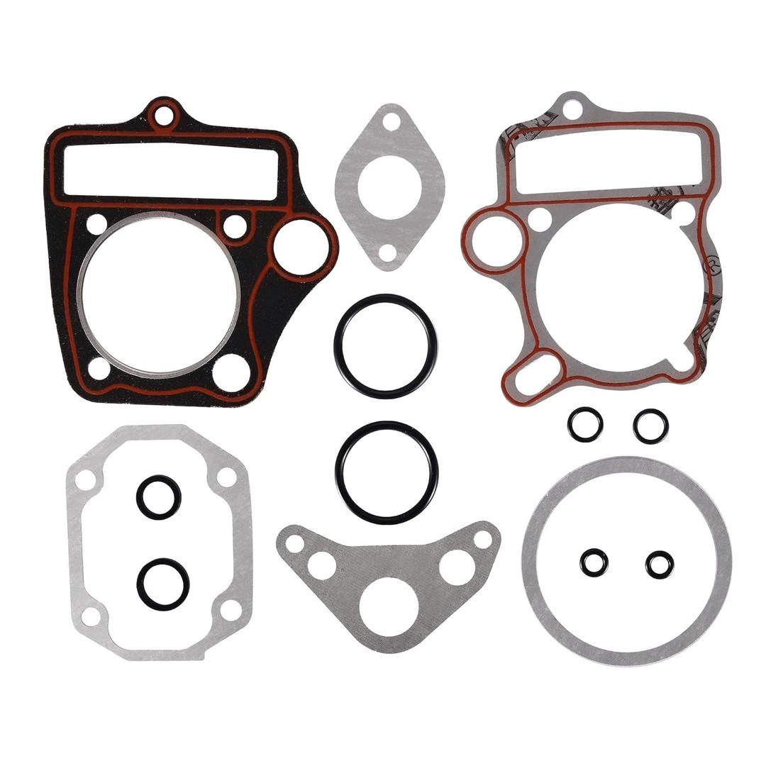 52.4mm Cylinder Head Gasket Repair Kit for 4-Stroke 110cc ATV, Go Kart, Dirt Bike  Compatible with Taotao, Coolster, SSR, Kazuma, Roketa