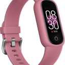TOOBUR Fitness Tracker Watch with Heart Rate/Sleep Tracker/IP68 Waterproof, Activity Tracker with Pedometer Step Counter, Health Watch for Women with 14 Sports Compatible Android iOS, Parrot Pink