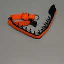 Mayerzon Martingale No Pull Collar for Medium Large Dogs, Patented Anti Pull Dog Collar with Buckle for Walking Training, with Neoprene Padding and Reflective Stitching, Adjustable(Sunset Orange, M) (Medium,2.5mm,14.5"-18.5"Neck)