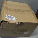 YOROXRG Flickering Flameless Candles Battery Operated with Remote and 2/4/6/8 H Timer Plexiglass Led Pillar Candles with Realistic Moving Wick Candles for Home Decor Pack of 48(D2.2"xH 5"6"7")(Ivory)