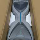 All Terrain Hover Board with Flash LED Lights and Wireless Speakers, Electric Hoverboard Supports Up to 165 lbs, Self Balancing Scooter Gift for Kids (White)