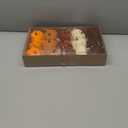 RoseCraft Artificial Flocked Pumpkins, 15PCS Coffee Gold Beige Orange Brown Velvet Foam Faux Pumpkins Decorations, for Fall Harvest Halloween Thanksgiving Table Centerpiece Decor.