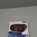 Timex Alarm Clock for Bedroom with FM Radio and 10 Station Presets, Clock Radio with Dual Alarms, USB Charger, Large Display, Sleep Timer, and Snooze  Black (T232B)