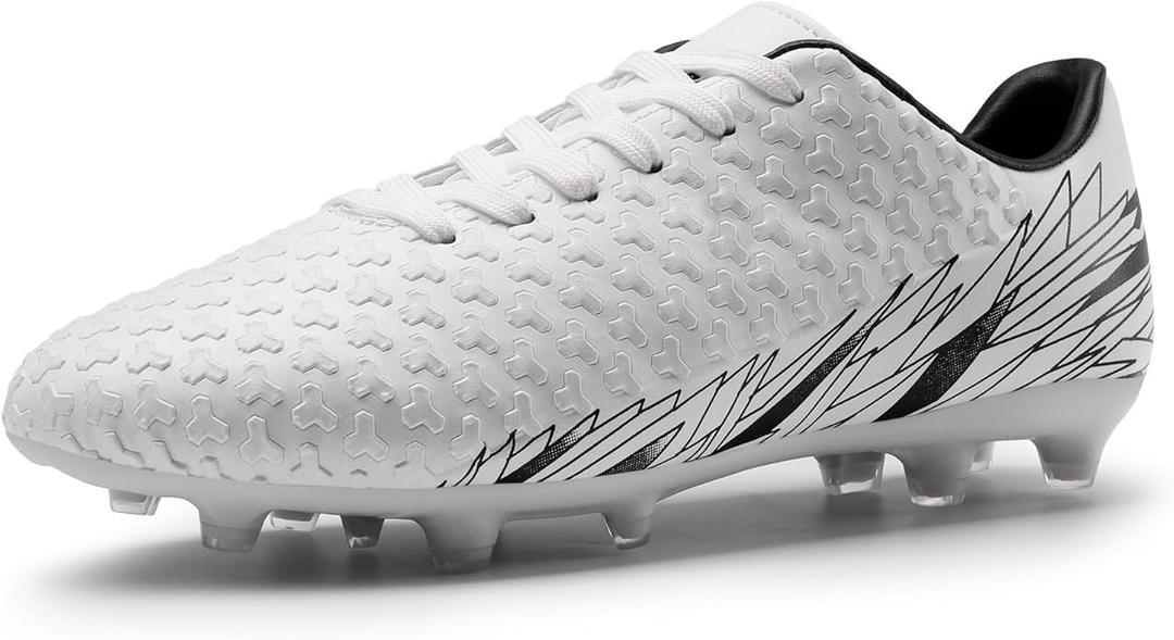 DREAM PAIRS Mens Football Boots Outdoor Athletic Football Cleats Shoes
 Size 9.5