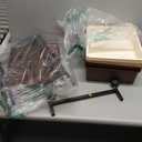 Utility Cart with 5 Drawers,Storage Drawer Cart with Wooden Tabletop and Lockable Wheels,Craft Storage Trolley Cart,5-Tier Rolling Utility Cart on Wheels,Dark Brown